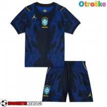 Otroške Nogometnih dresov Brazilija Gostujoči SP 2026 Kratki rokavi (+ hlače)